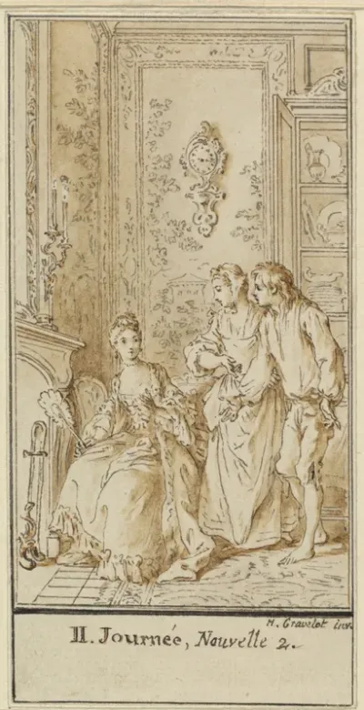 Second Day, Second Story: Rinaldo d'Asti and the Widow