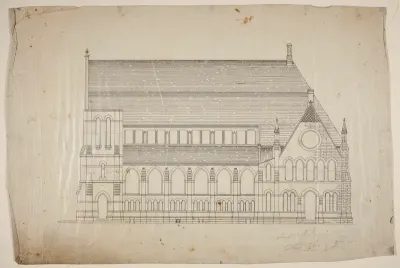Second Presbyterian Church, Chicago, Illinois, North Elevation
