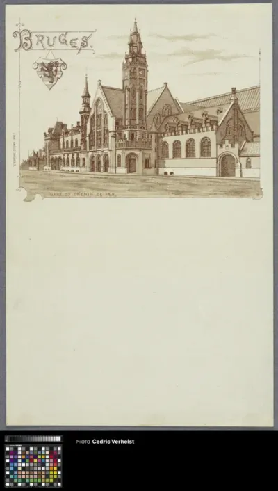 Second trainstation of Bruges