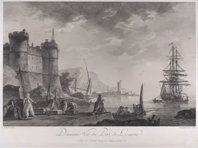 Second View of the Port of Livourne
