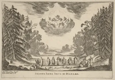 Seconda Scena Selva di Diana