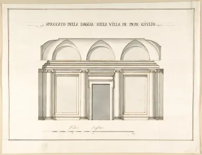 Section of the Loggia in the Villa of Pope Julius [III.]