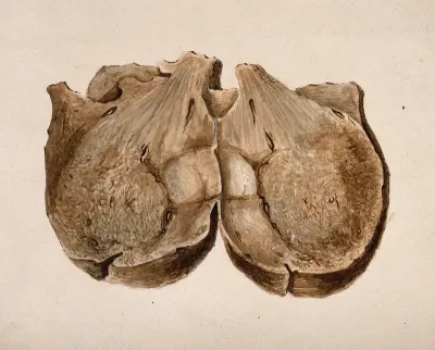 Section through polypus uteri