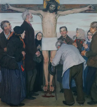 Sehet, Jesu hat die Hand