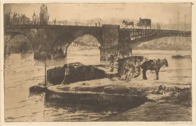 Seinekade in Parijs