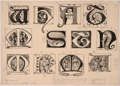 Seitsemän veljeksen kuvitusta, painos 1909