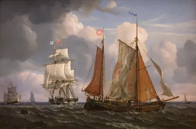 Sejlende og krydsende skibe, Øresund