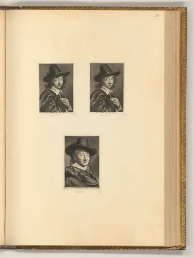 Selbstporträt Cornelis Visscher