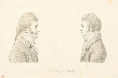 Self-Portrait and the Artist's Brother