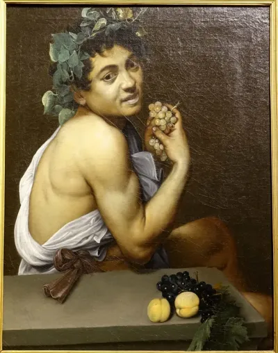 Self Portrait as Bacchus