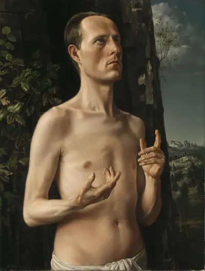 Self-portrait as St John the Baptist