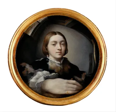Self Portrait at the Mirror