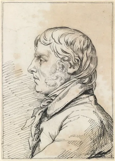 Self-portrait by Caspar David Friedrich (?)