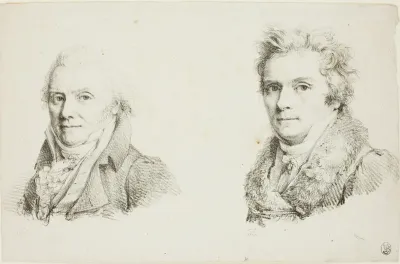 Self-Portrait in a Dark Cloth Coat and Self-Portrait in a Fur-Collared Coat