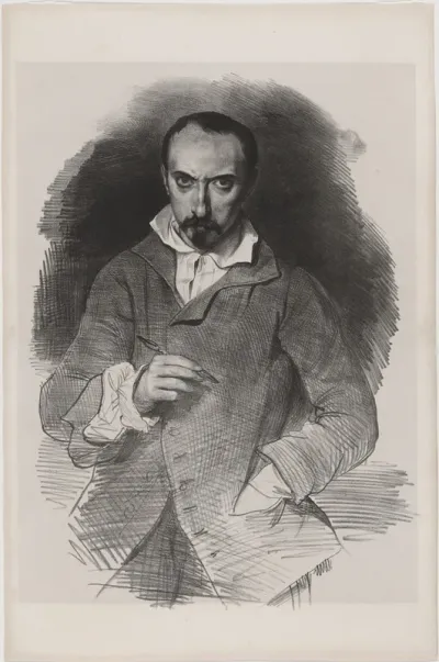 Self-Portrait in Three-Quarter Figure