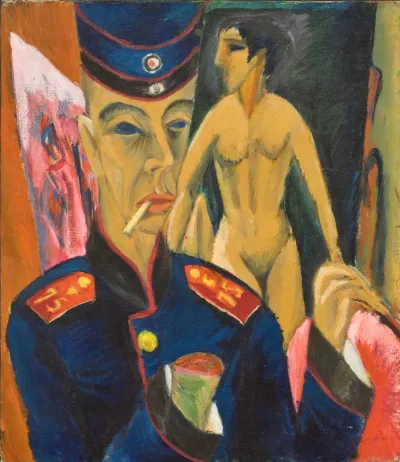 Self Portrait of a Soldier