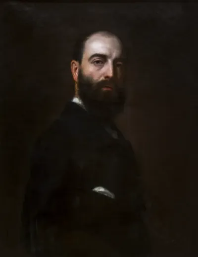 Self-portrait of Louis de Planet