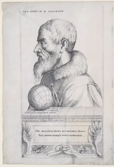 Self Portrait of the Artist and Coat of Arms of the Artist