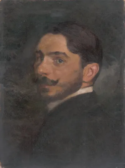 Self-Portrait (Self-Portrait in a Dark Coat)