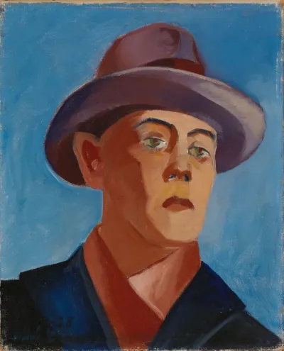Self-Portrait with a Hat