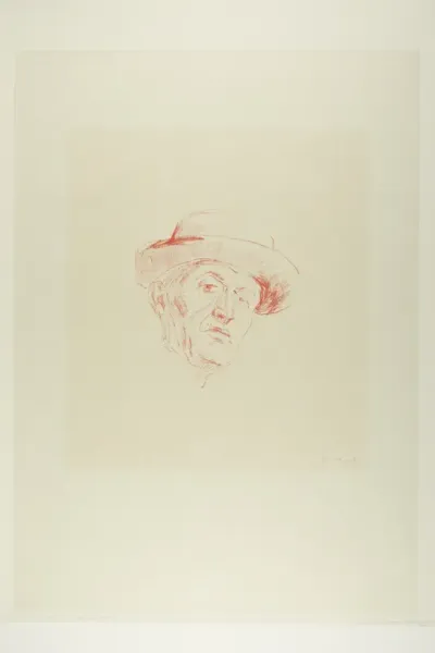 Self-Portrait with Hat I