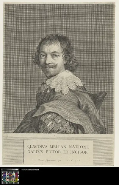 Selfportrait of Claude Mellan