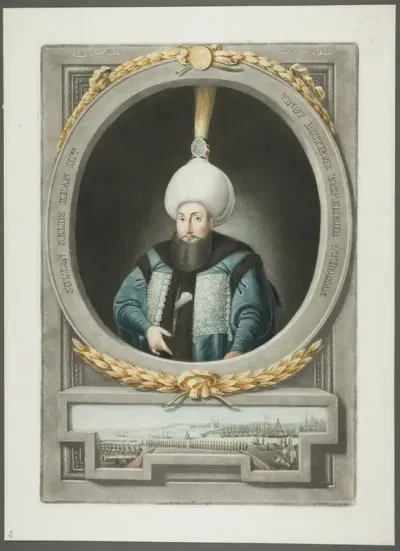 Selim Kahn III, from Portraits of the Emperors of Turkey