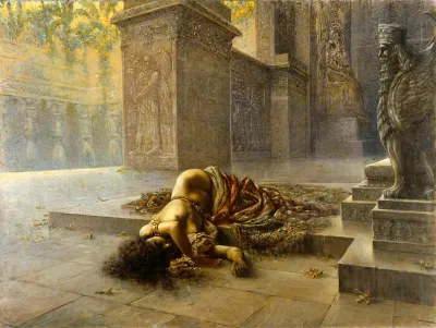 Semiramide muore sulla tomba di Nino