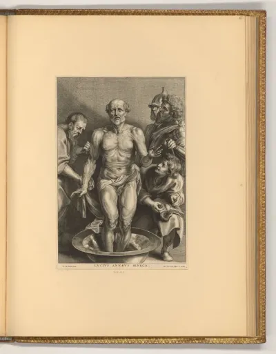 Seneca im Bade