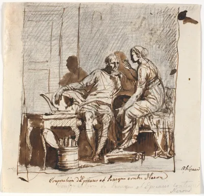 Seneca og Epicaris sværger sig sammen mod Nero