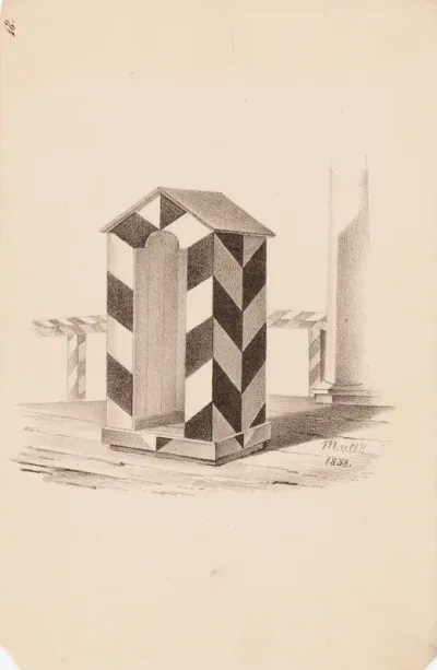 Sentry Box, picture no. 18 in Grunder i Teckna och Rita