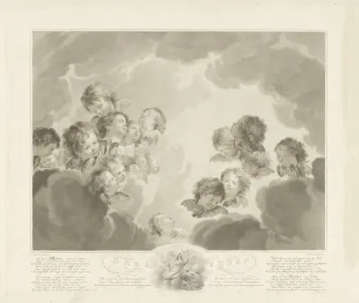 Serafijnen in de wolken