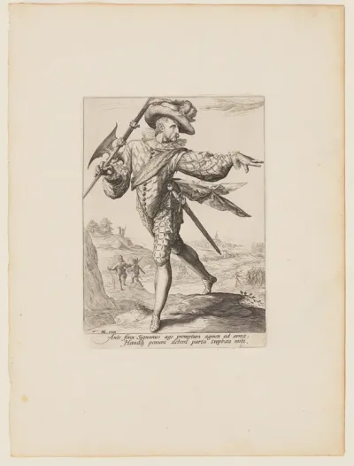 Sergeant, from Officers and Soldiers of the Bodyguard of Emperor Rudolph II