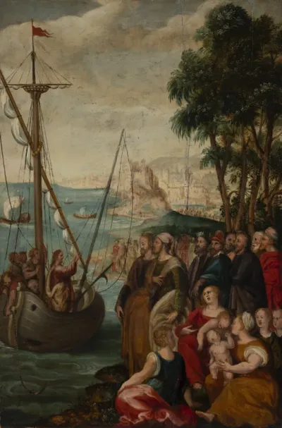 Sermon from the boat