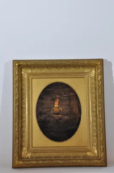 Servant Girl by Candlelight
