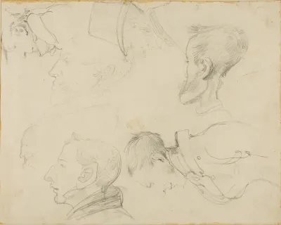 Seven Caricatures of Heads