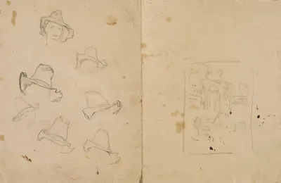Seven hats - compositional draft