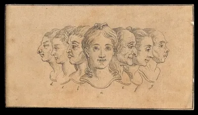 Seven portraits of women, compared for their beauty and prudence