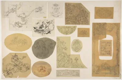 Seventeen Ornamental Designs for the Pless House or Chateau