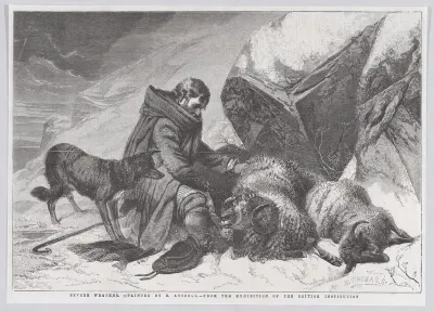 Severe Weather, from "Illustrated London News"