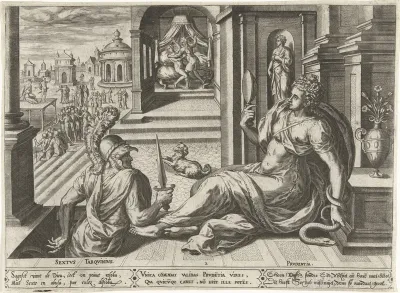 Sextus Tarquinius en de Voorzichtigheid (Prudentia)