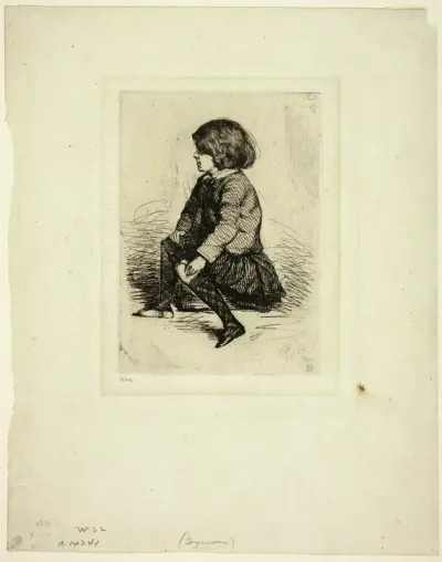 Seymour Haden, Jr, Seated