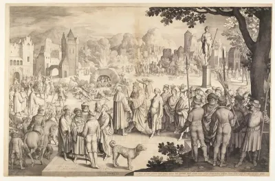 Shadrach, Meshach, and Abednego in the Burning Stove