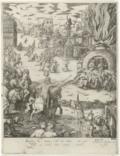 Shadrach, Meshach en Abednego in de vurige oven