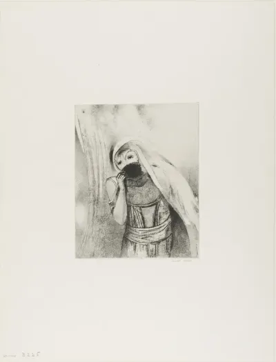 She Draws From Her Bosom a Sponge, Perfectly Black, and Covers it With Kisses, plate 8 of 24