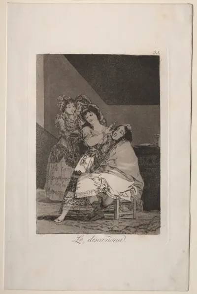 She Fleeces Him, Plate 35
