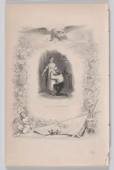 She is Beautiful!, from "The Complete Works of Béranger"