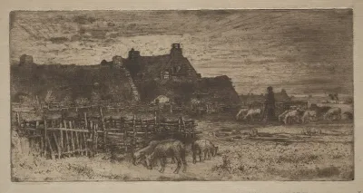 Sheepfold: Sunset