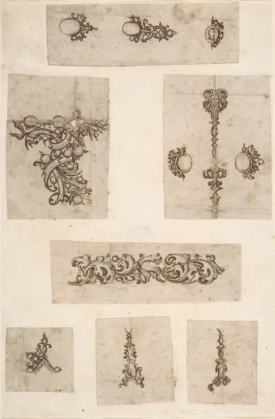 Sheet of Jewelry Designs