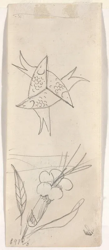 Sheet of Sketches [verso]